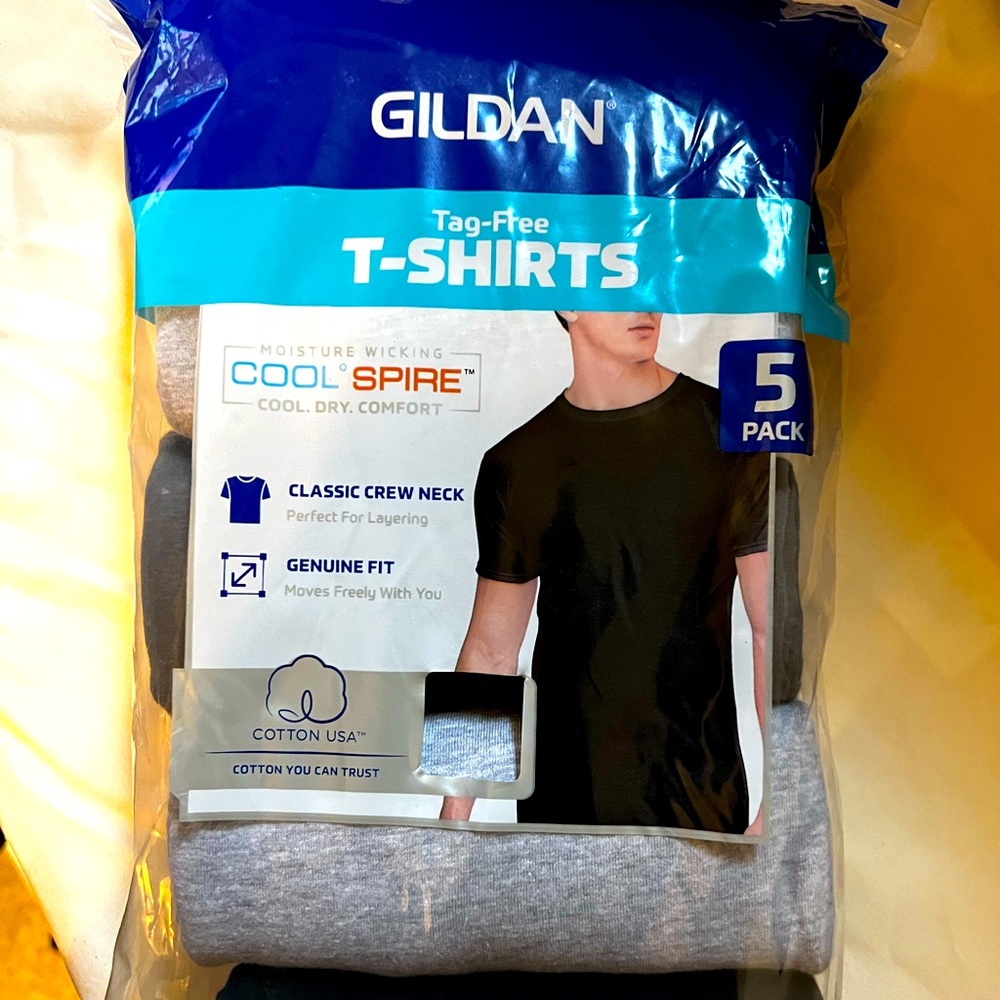5 pack Gilman t-shirts